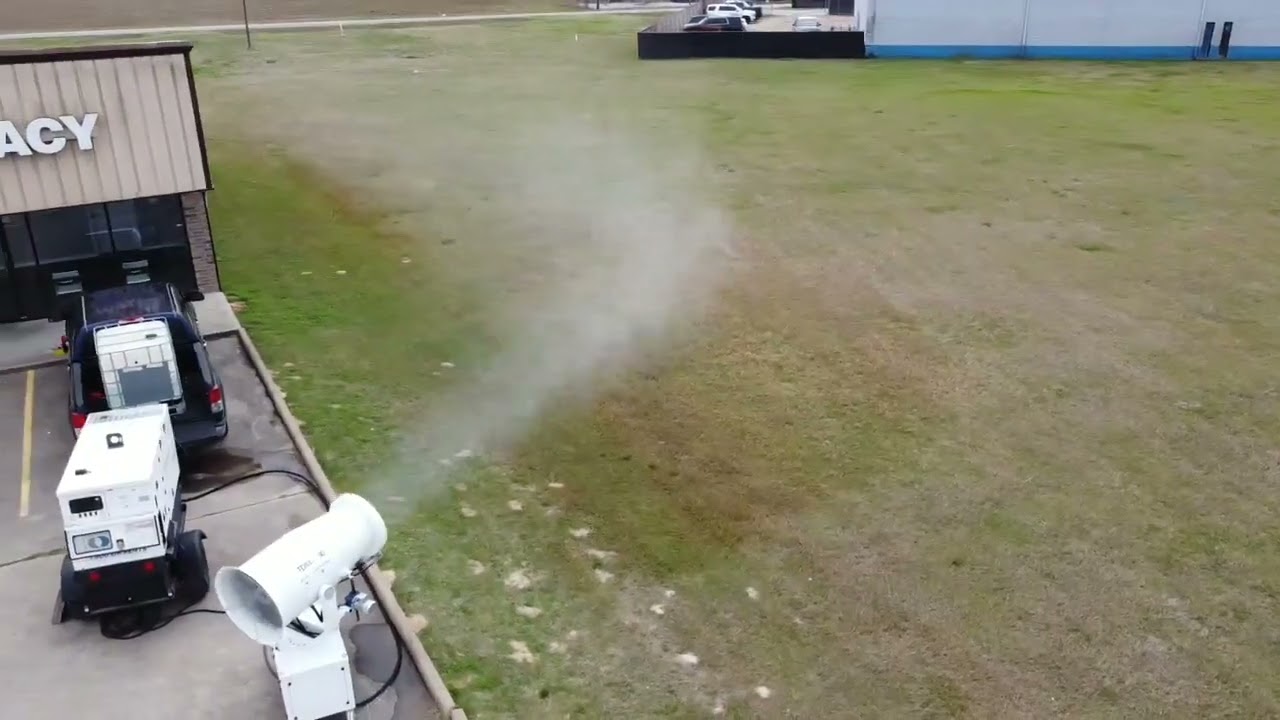 Fog Cannon | Dust Suppression Misting | Dust Control Misting | Industrial Dust Control System