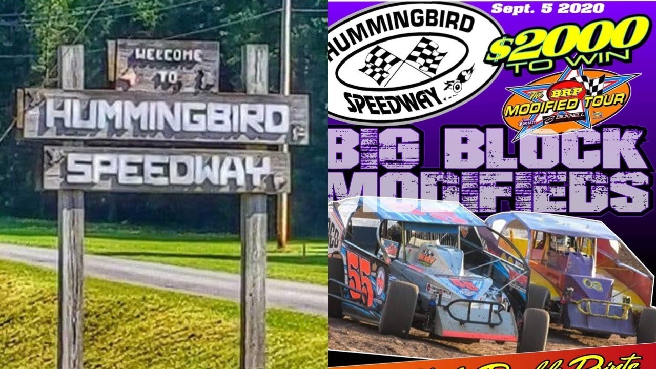 Hummingbird Speedway BRP Modified Tour Debut! 4K Aerial Film