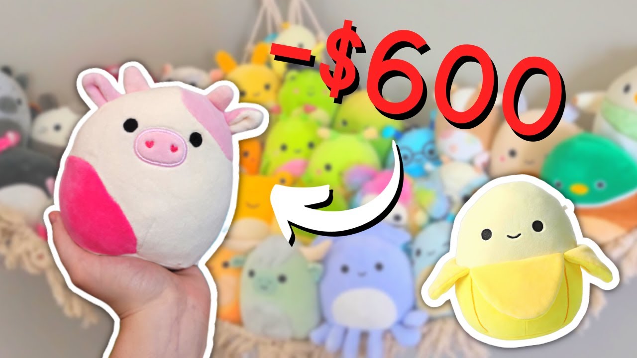 I spent $600 on SQUISHMALLOWS!! haul + unboxing