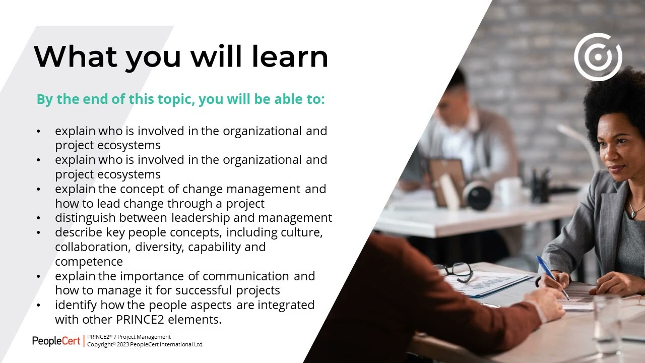PRINCE2 7 People and Change