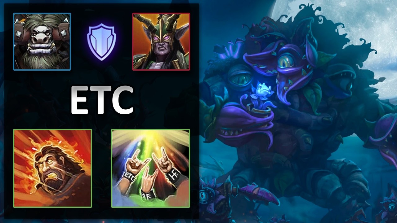ETC Mosh Pit vs Illidan | Garden of Terror | Heroes of the Storm Master Replay