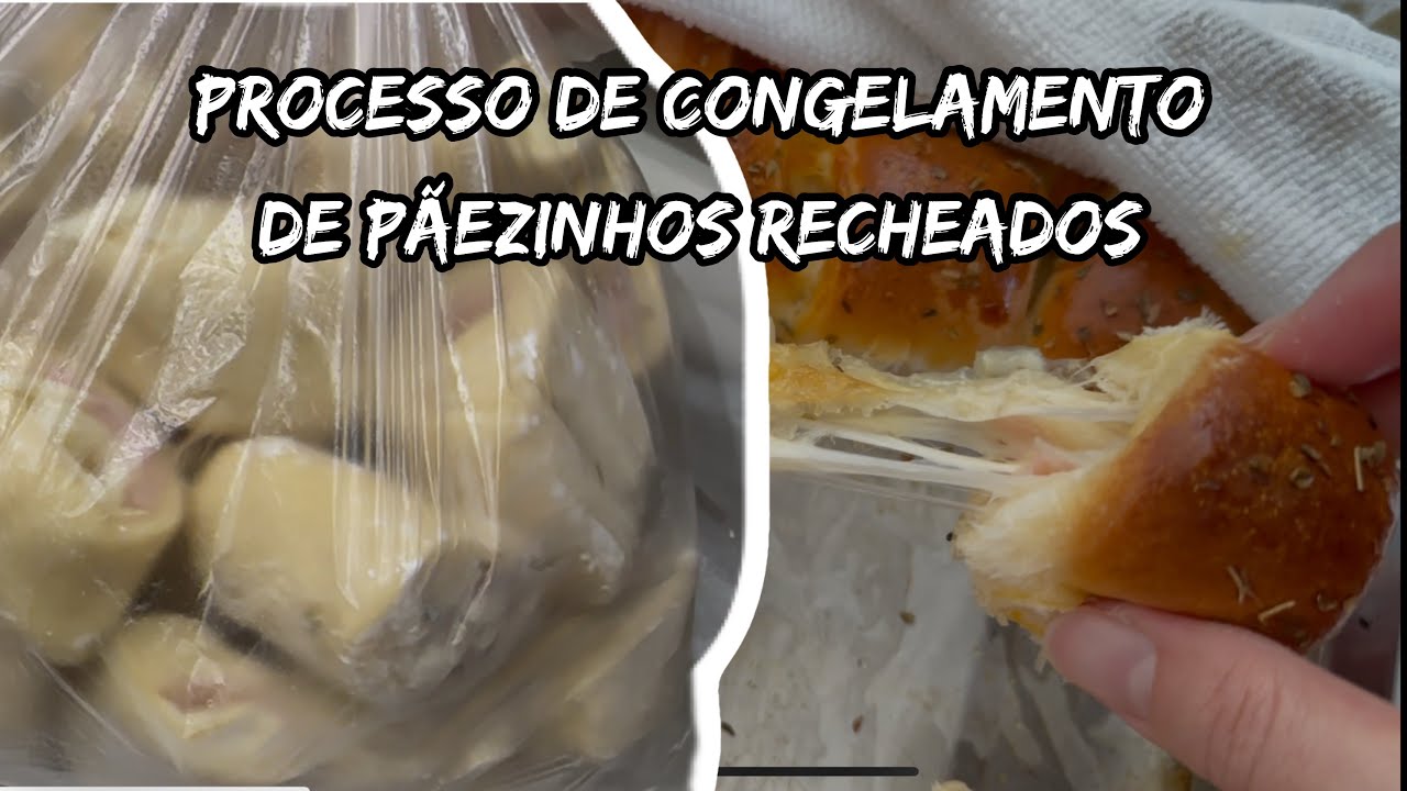 Receita de Mini joelho e processo de congelamento/descongelamento e modo de assar