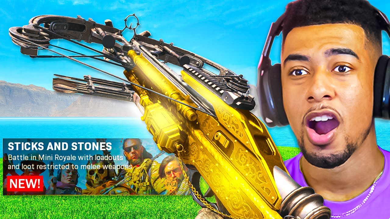 NEW STICKS AND STONES MODE in WARZONE 🤯 (very fun)