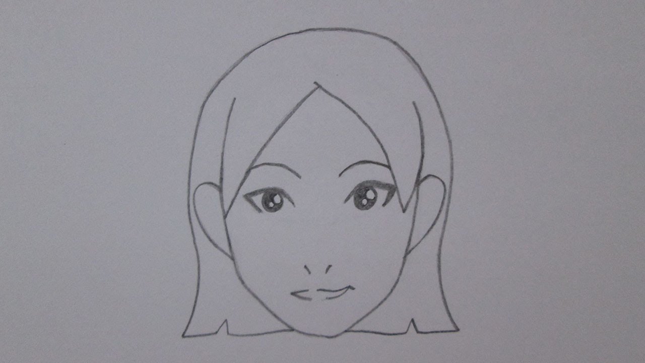 Como desenhar um rosto feminino