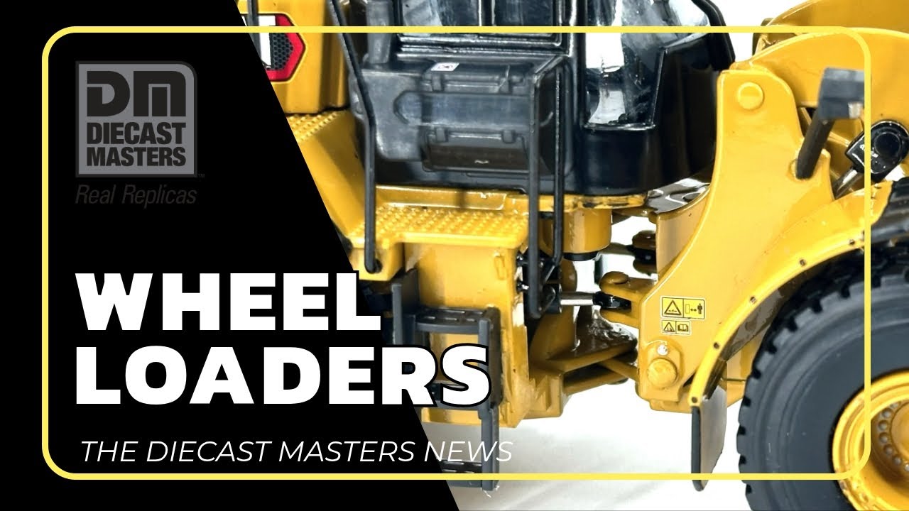 Diecast Masters News - new Cat Wheel Loaders & Dozers arrived in time for Bauma 2025!