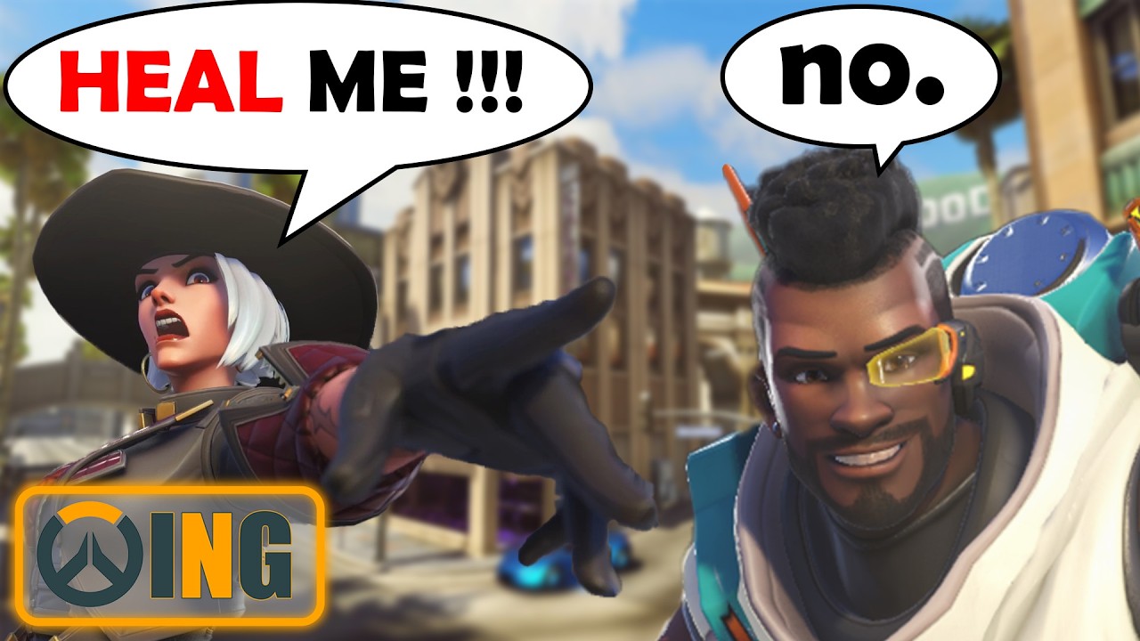 My Healers Refused To Heal Me In Overwatch 2