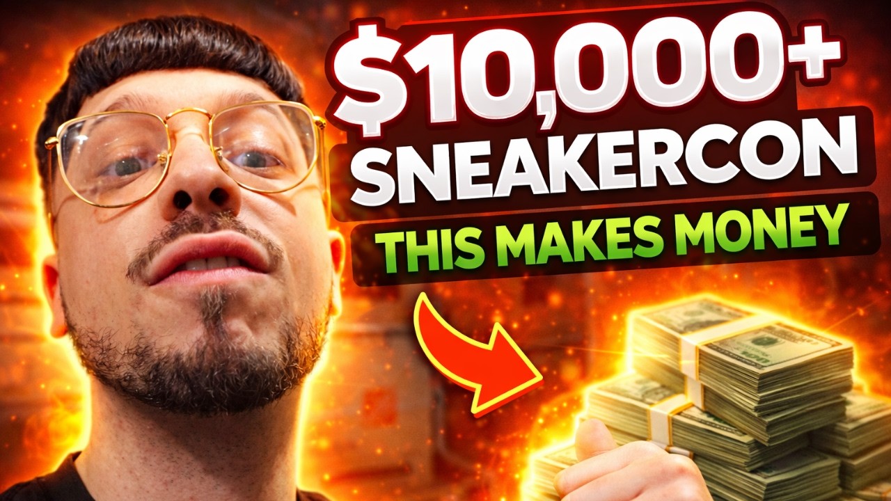Как заработать более 10 000 долларов на SneakerCon