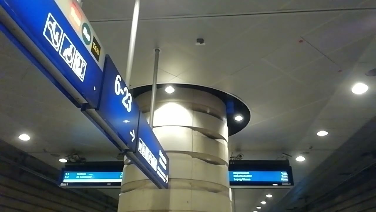 Bahnhof Leipzig Hbf (Tief) (Teil6)- S-Bahn MD S1-6 Ein-& Ausfahrten und Bahnhofsansagen