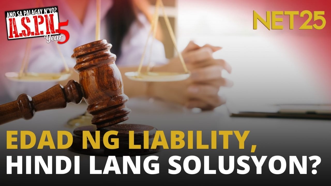 Pagpababa ng edad sa Juvenile Justice Law, hinimay sa #ASPN | ASPN