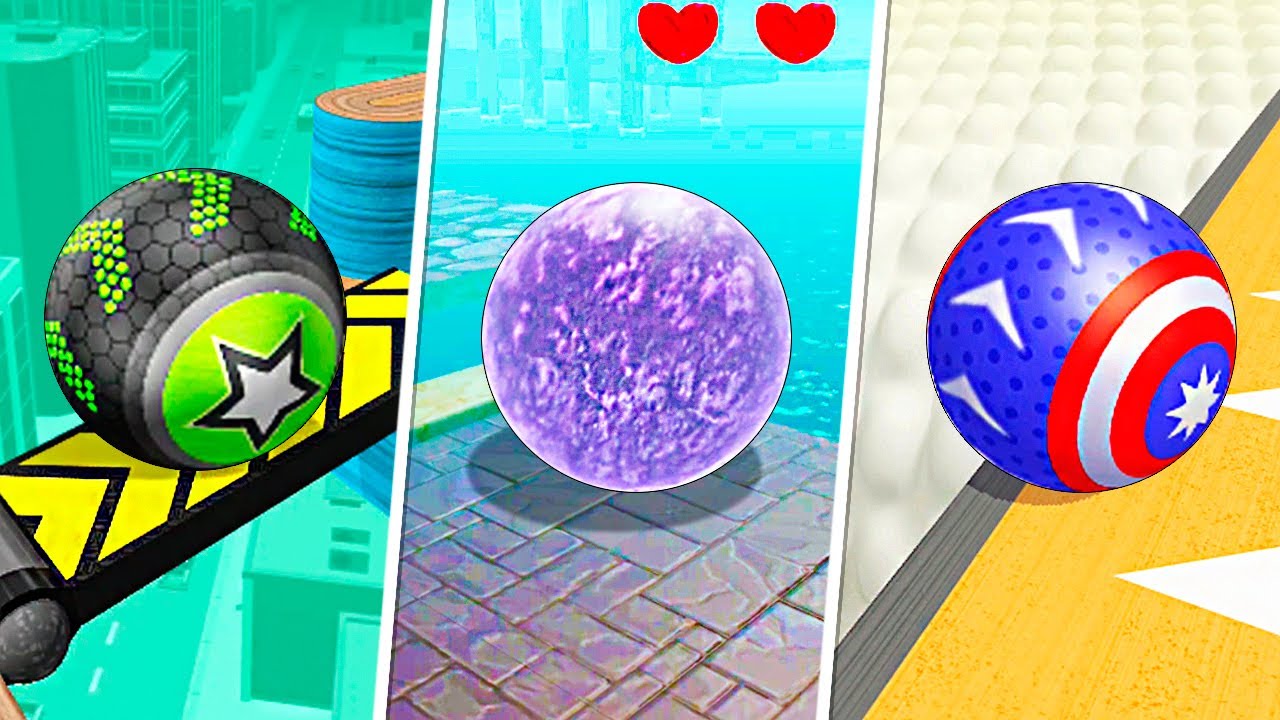 Going Balls vs Action Balls vs Balls Rolling - Ball Games Quest Race Adventures