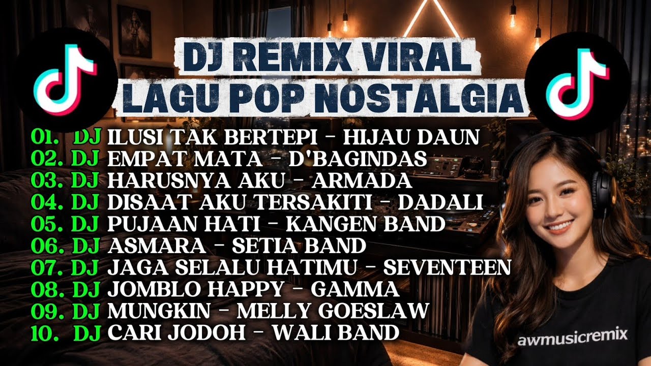 DJ Remix Viral Lagu Pop Nostalgia Indonesia 🎶 Ilusi Tak Bertepi, Asmara, Jaga Selalu Hatimu