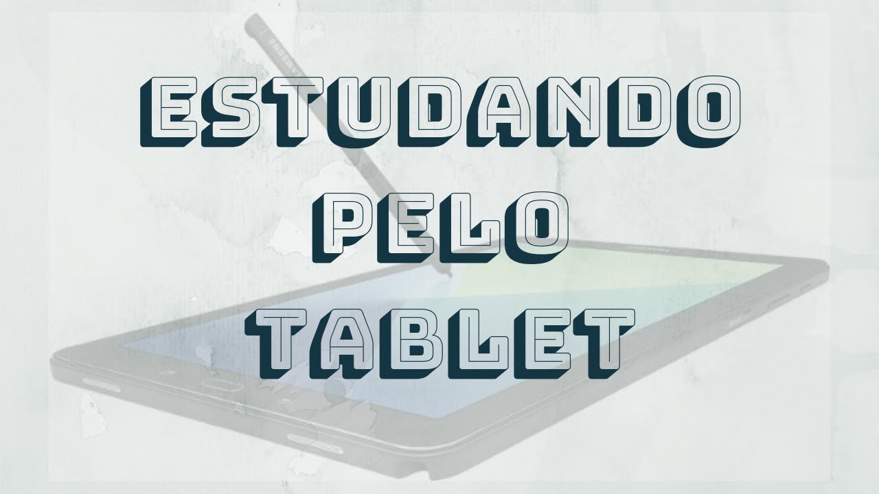Como estudo pelo Tablet + Apps que eu uso! Galaxy Tab A 2016 (P585) - 10.1