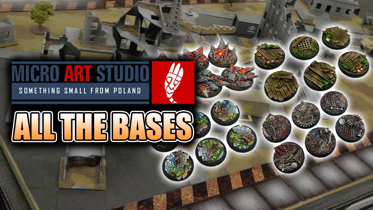 Micro Art Studios Has Over 40 Resin Base Design Styles