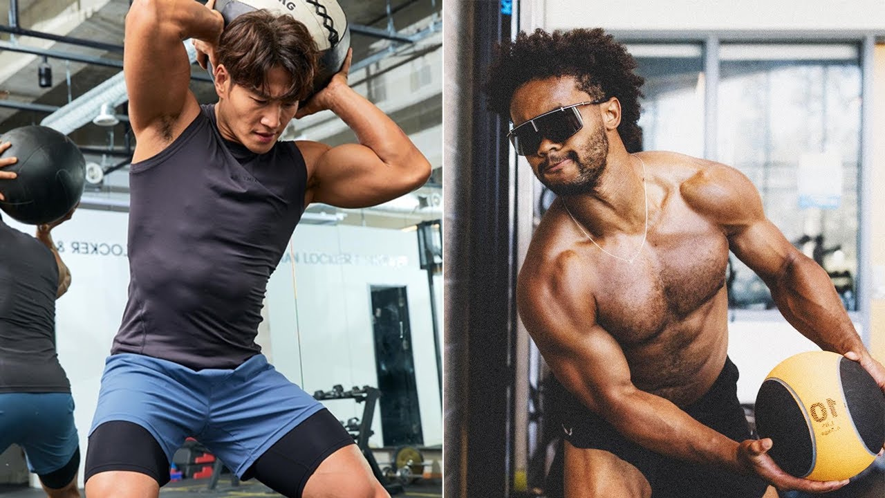 Моя тренировка в выходной день с корейской суперзвездой @GYMJONGKOOK