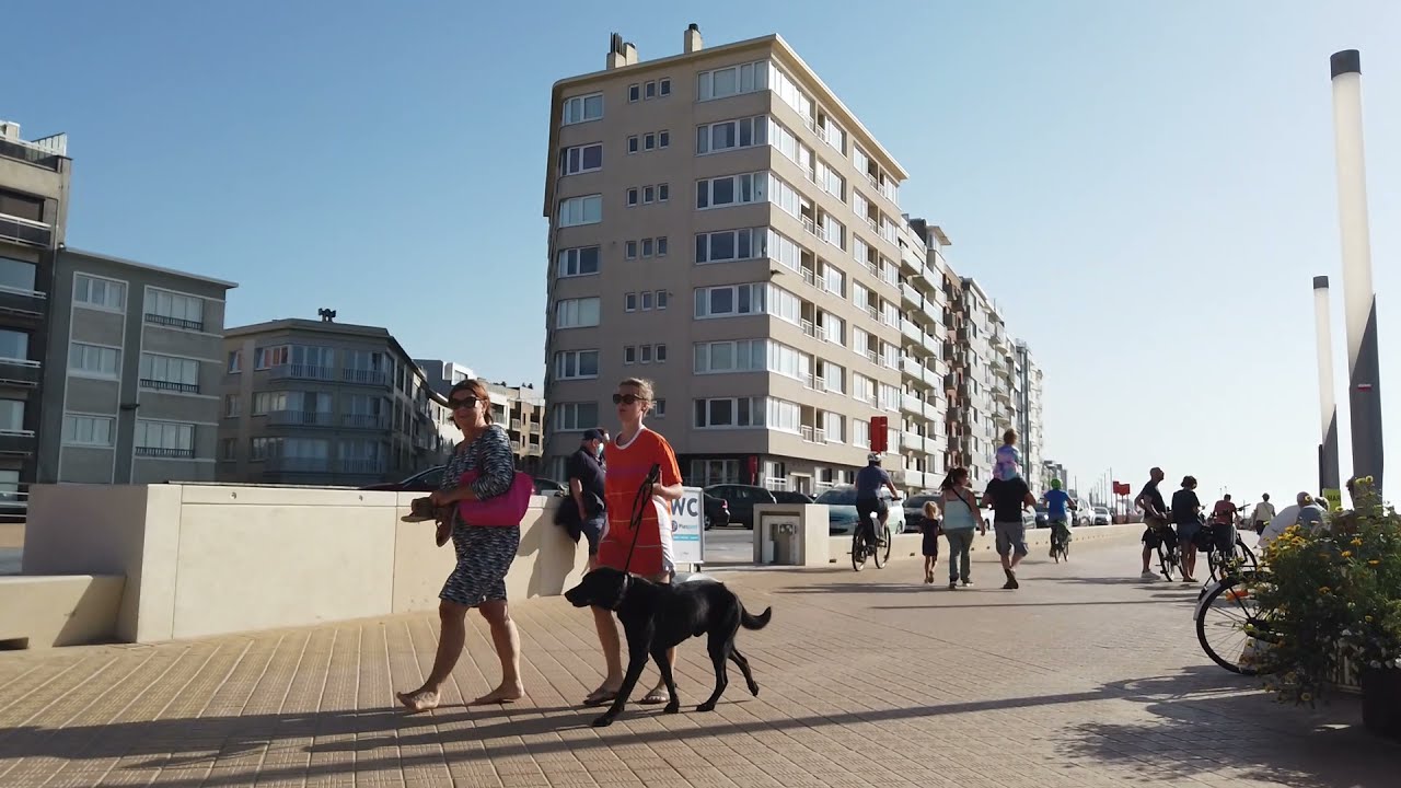 Sightseeing On Mariakerke Bay Walk, Ostend, Belgium- Walking Tour In Ostend Part-3