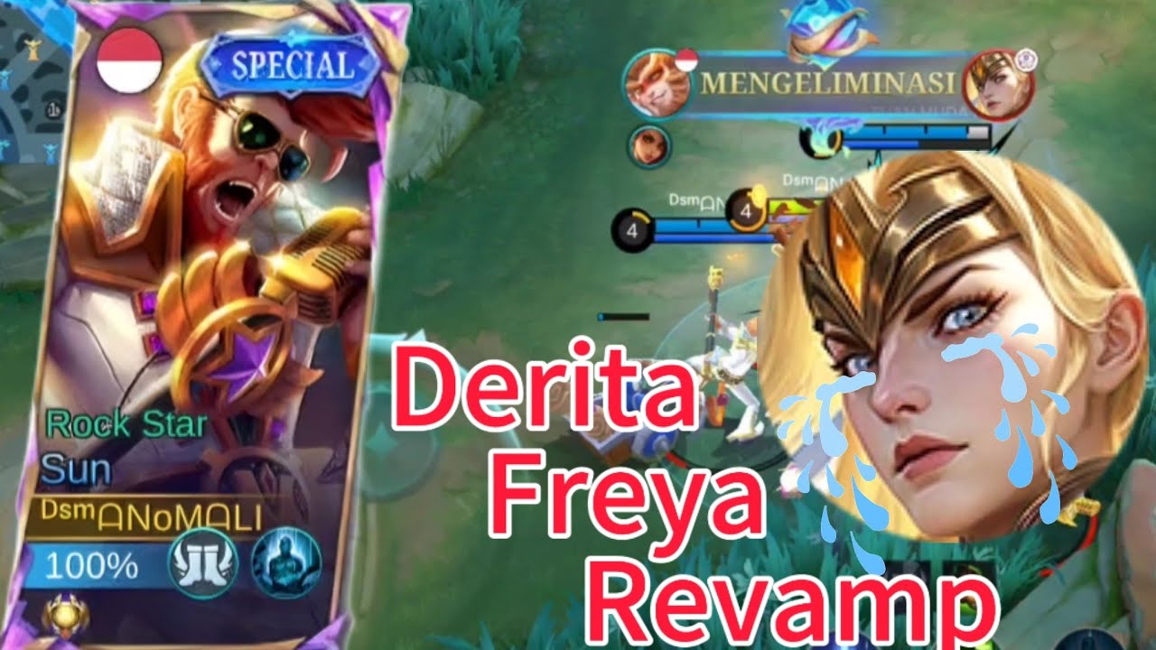 Freya revamp bukan ancaman lagi || MLBB || SUN GAMEPLAY