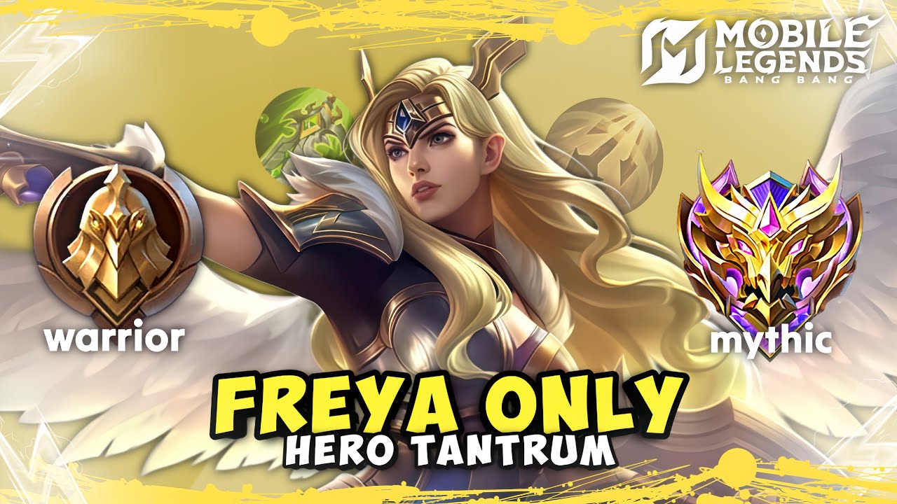 Закончил Mobile Legends, но только Фрейя
