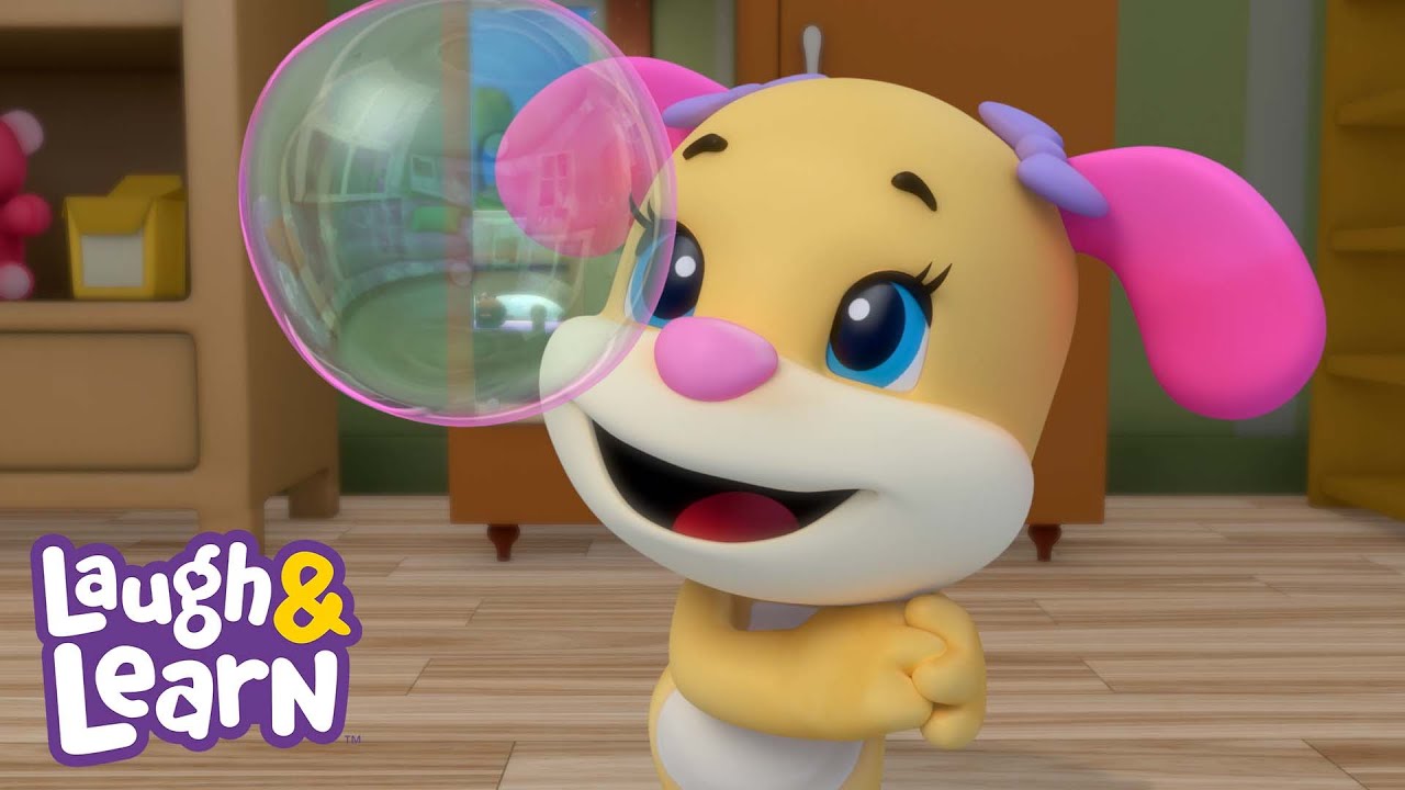 Blowing Bubbles Song | Laugh & Learn™ | Cartoons and Kids Songs | Learn ABCs + 123s | Nursery Rhymes