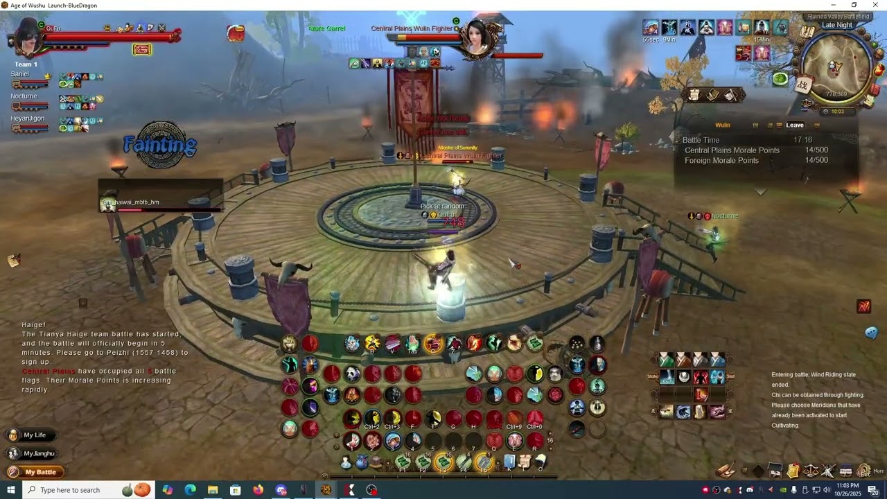 Age of Wushu [PvP] - Some Little Street PKs and Ruined Valley Battle Gameplay