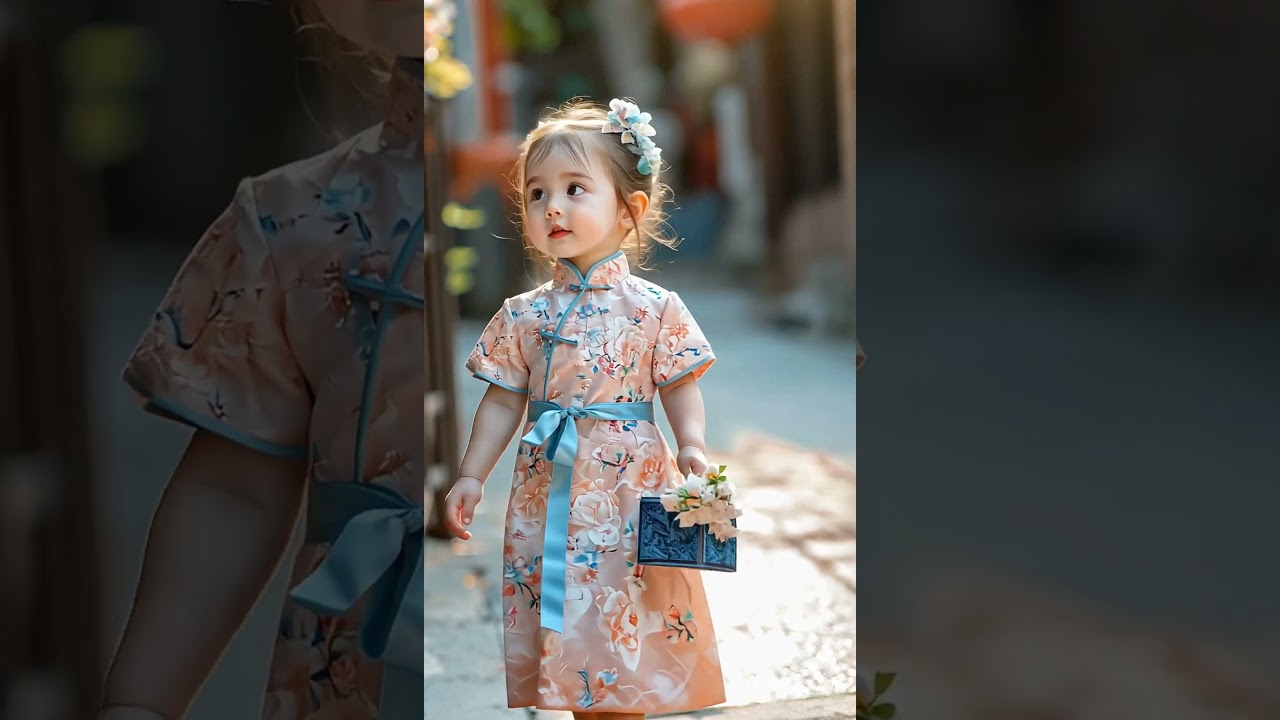 Cute Baby's Cheongsam Fashion Show #fashionshow #runway