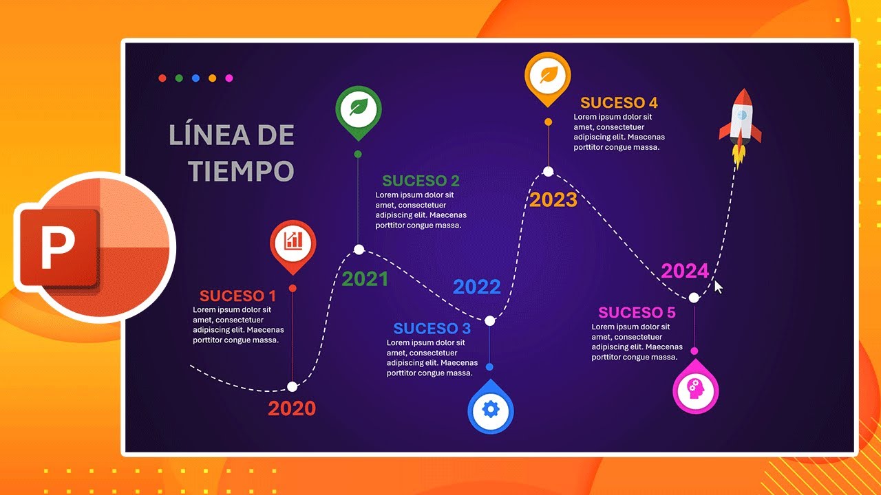 🔥LINEA DE TIEMPO Elegante en PowerPoint ¡SORPRENDE a tu audiencia!