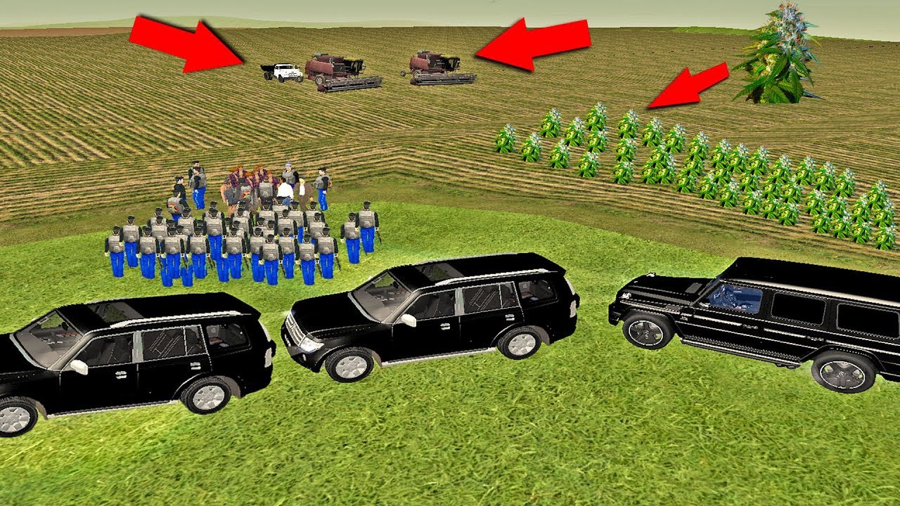 БРИГАДА ПРИЕХАЛА ОТЖИМАТЬ ПОЛЕ В ДЕРЕВНЕ! РАБОЧИЕ В ШОКЕ! GTA:CRMP