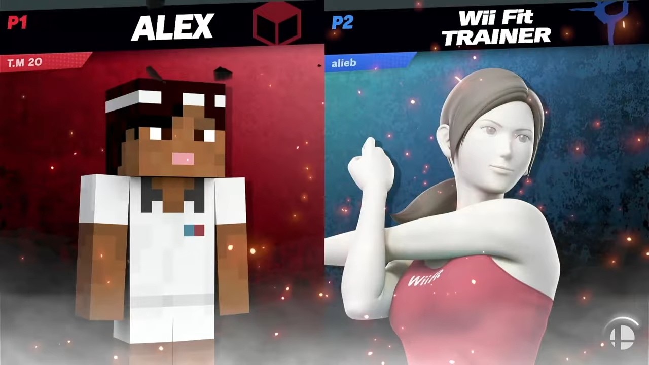 alieb (Wii Fit Trainer) vs S7even (Steve) - Losers Top 8 Qualifier - WGAC #128