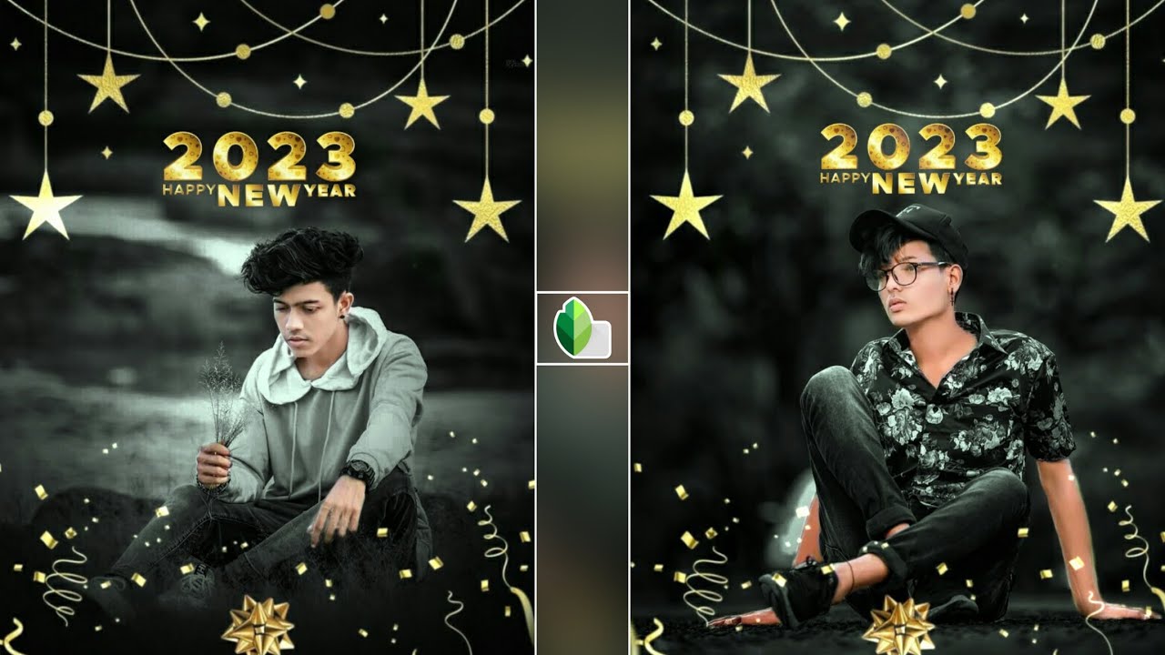 Happy New Year 2023 Photo Editing Snapseed || Trending Happy New year photo editing