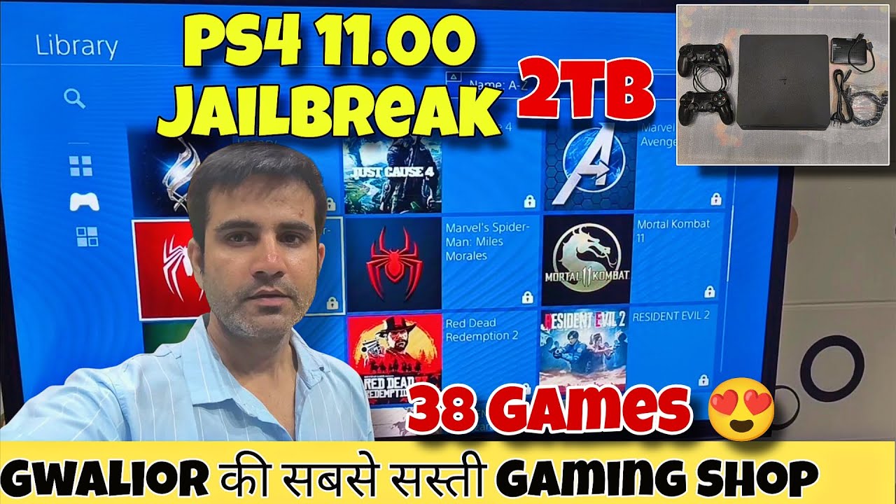 PS4 slim 2TB | Gwalior Cheapest Gaming Shop #ps4 #ps4slim 