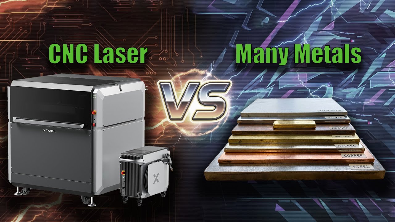 Ultimate Metal Test: xTool MetalFab vs. 10+ Different Materials