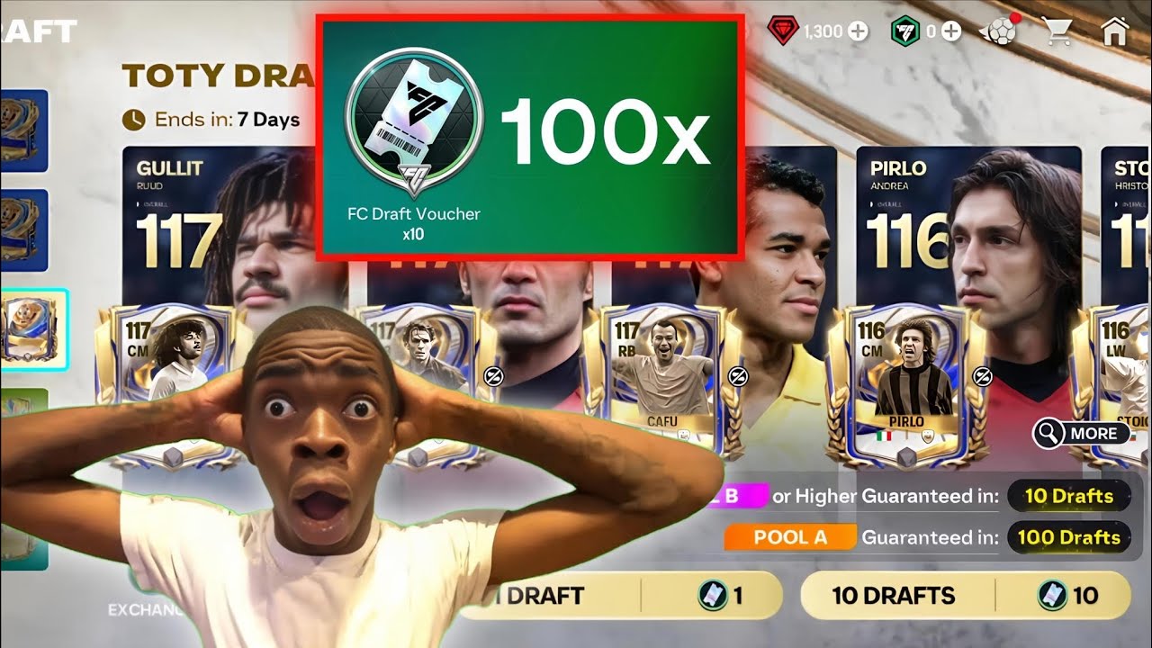 EA FC MOBILE 26 &bull; Nowe otwarcie pakietu TOTY Draft Pack 100x #fcmobile #fifamobile