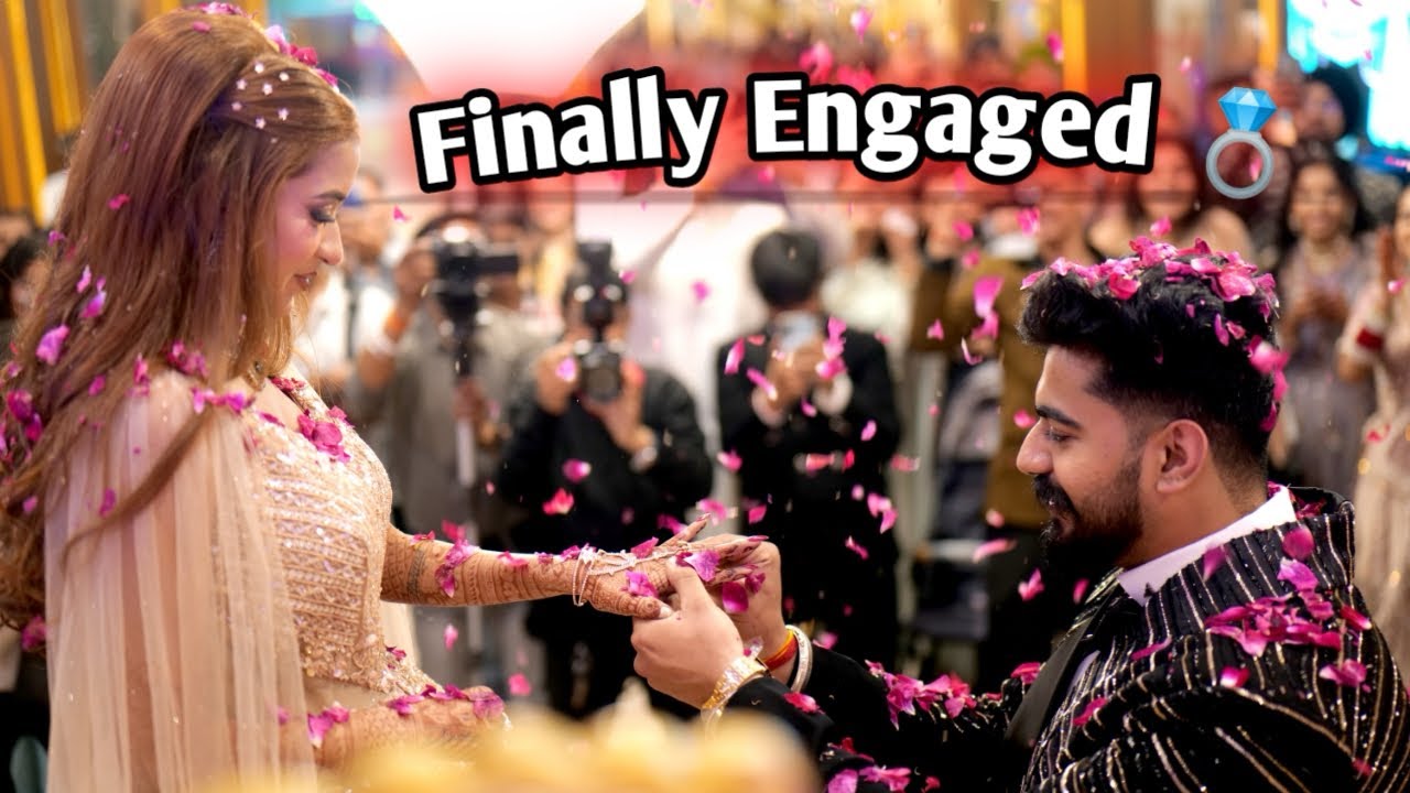 Finally Engaged💍❤️ | Ring Ceremony Vlog😍 | #shigothim #himshivi #himshivi 