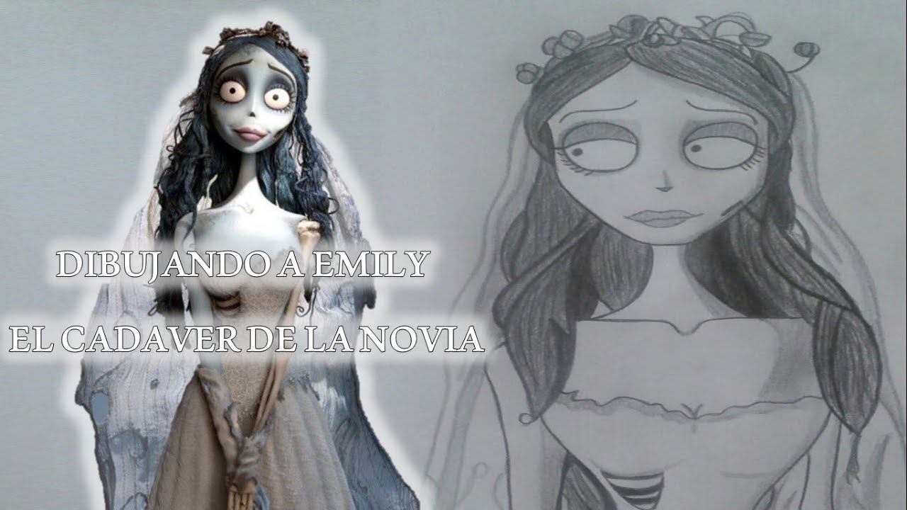 Cómo dibujar a Emily El Cadáver De La Novia/ Shuarma Sixx #MesDeTerror