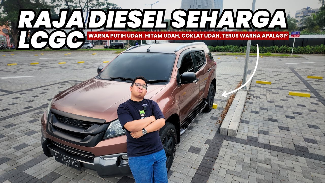 RAJA DIESEL SEHARGA LCGC⁉️ - Isuzu MU-X R2 Facelift 2.5 Diesel Solar Matic 2017 NIK 2016