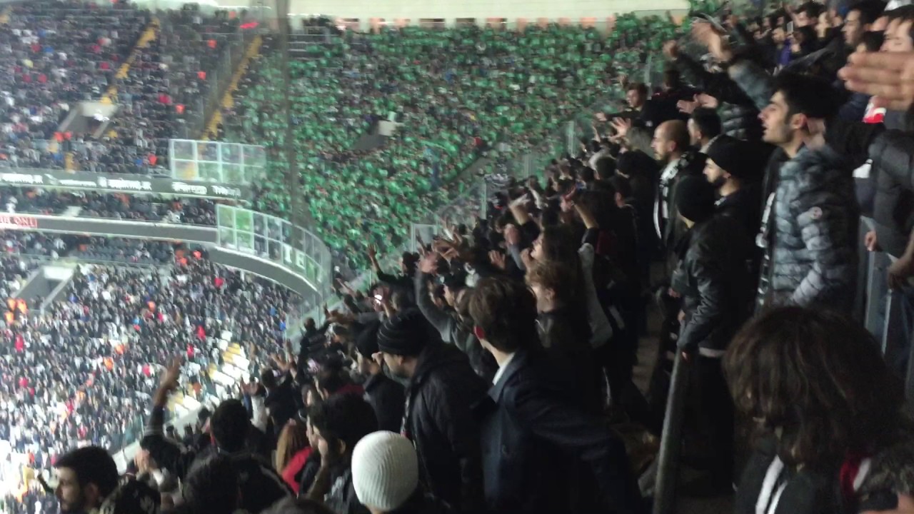 BEŞİKTAŞ BURSASPOR CENK TOSUN 2.GOL TRÜBÜN ÇEKİMİ