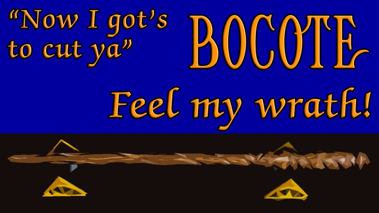 Bocote Magic Wand: Power Carved Special Edition