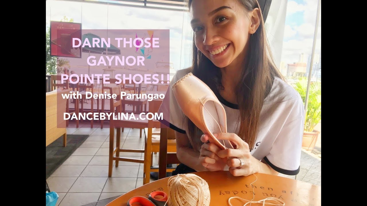 Darn those Gaynor Pointe shoes with Denise Parungao
