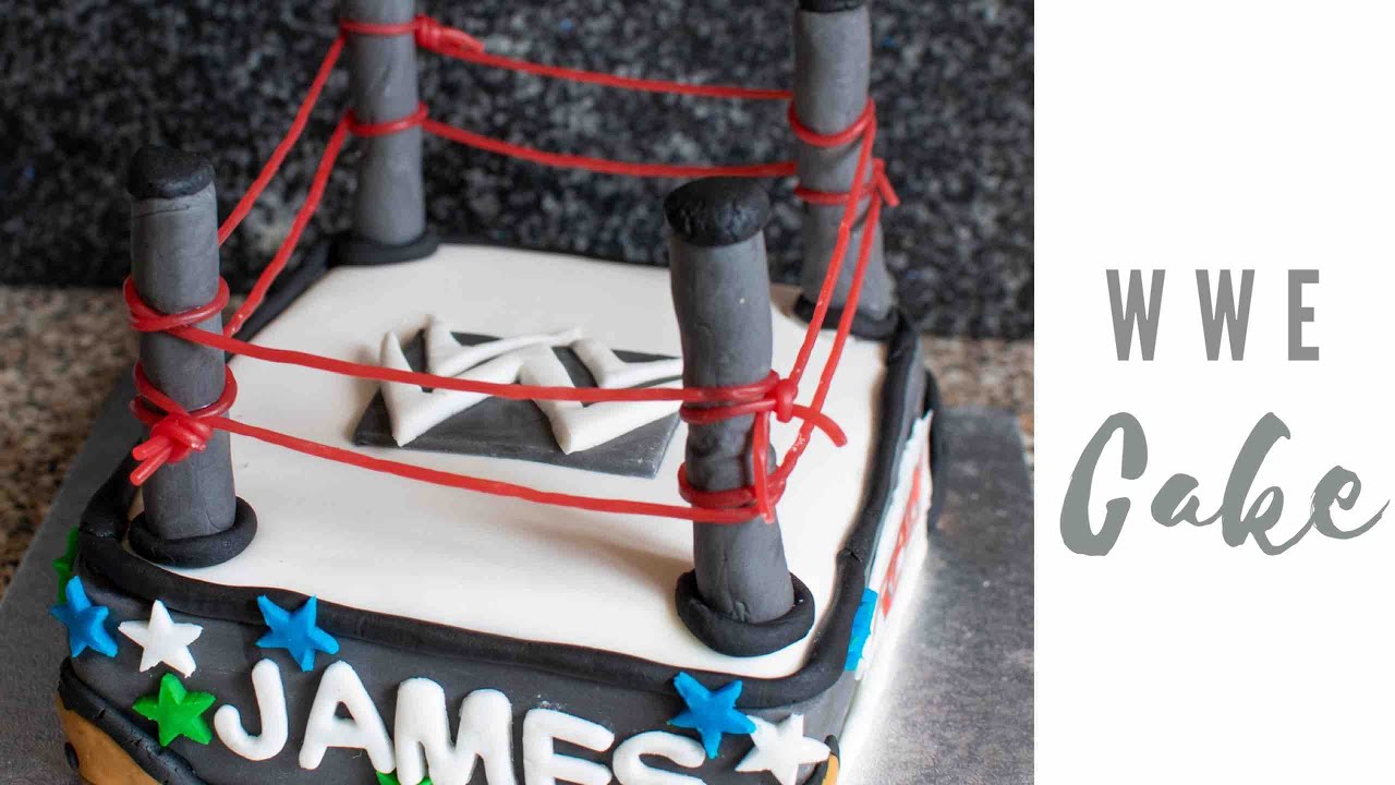 Как сделать торт в виде ринга WWE &mdash; для начинающих