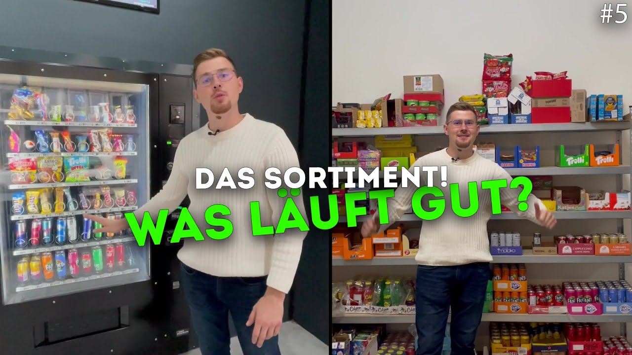 [HOW TO DO #5] SORTIMENT! Was verkauft sich am besten im Automaten? Wo Produkte kaufen? 🤔 TRENDS?! ✔