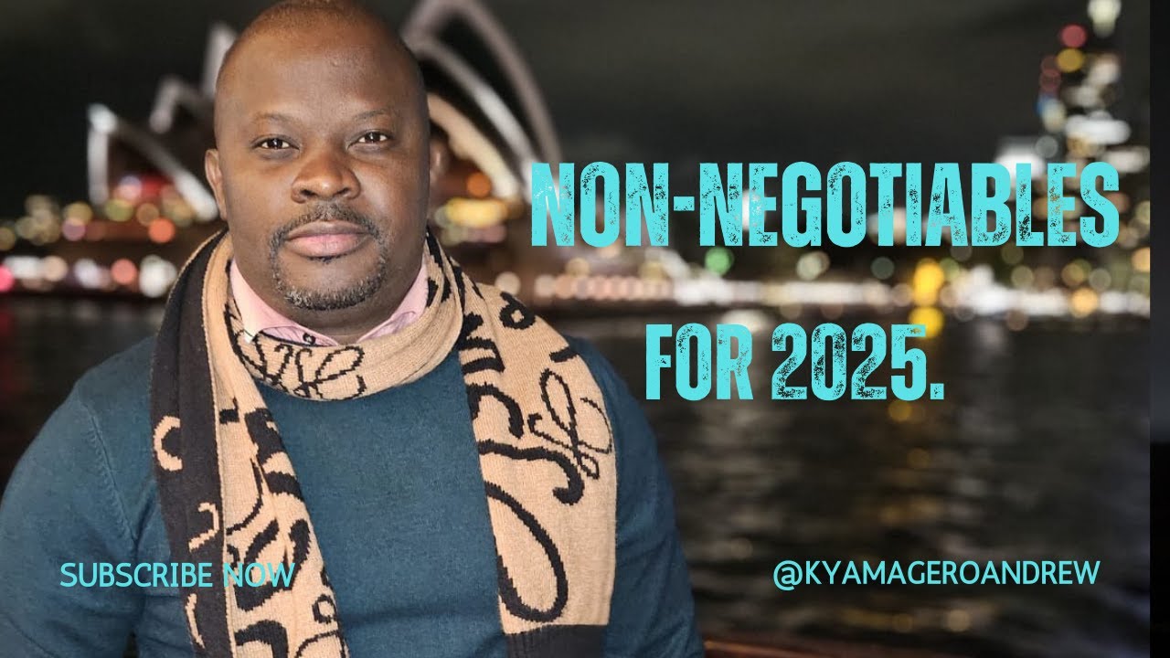 NON-NEGOTIABLES.