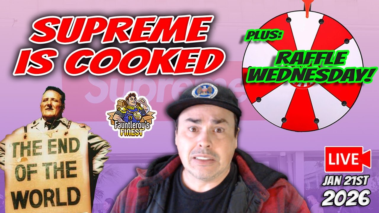 Raffle Wednesday 🎁 + Supreme End-of-Season Update (No More Sale Drops?)