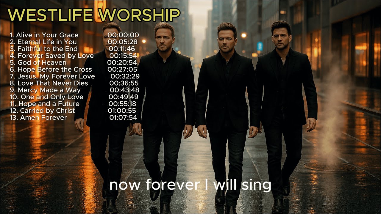 Westlife Gospel Compilation  - Official Gospel Songs #westlife #gospel #song #ai #aimusic