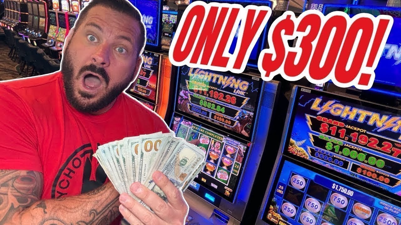 HOW MANY JACKPOTS CAN I GET WITH $300  