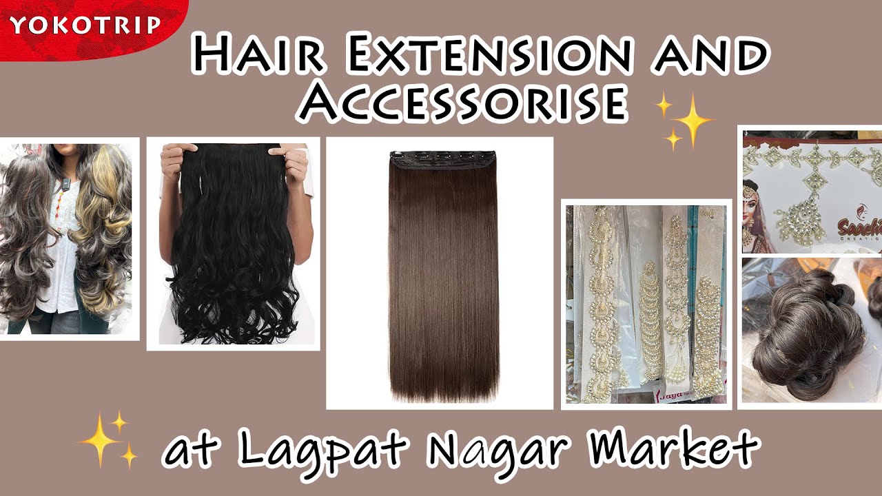 Hair Extension and Accessories Starts @Rs 100 || हेयर एक्सटेंशन कैसे लगायें  || MUST HAVE AND USES