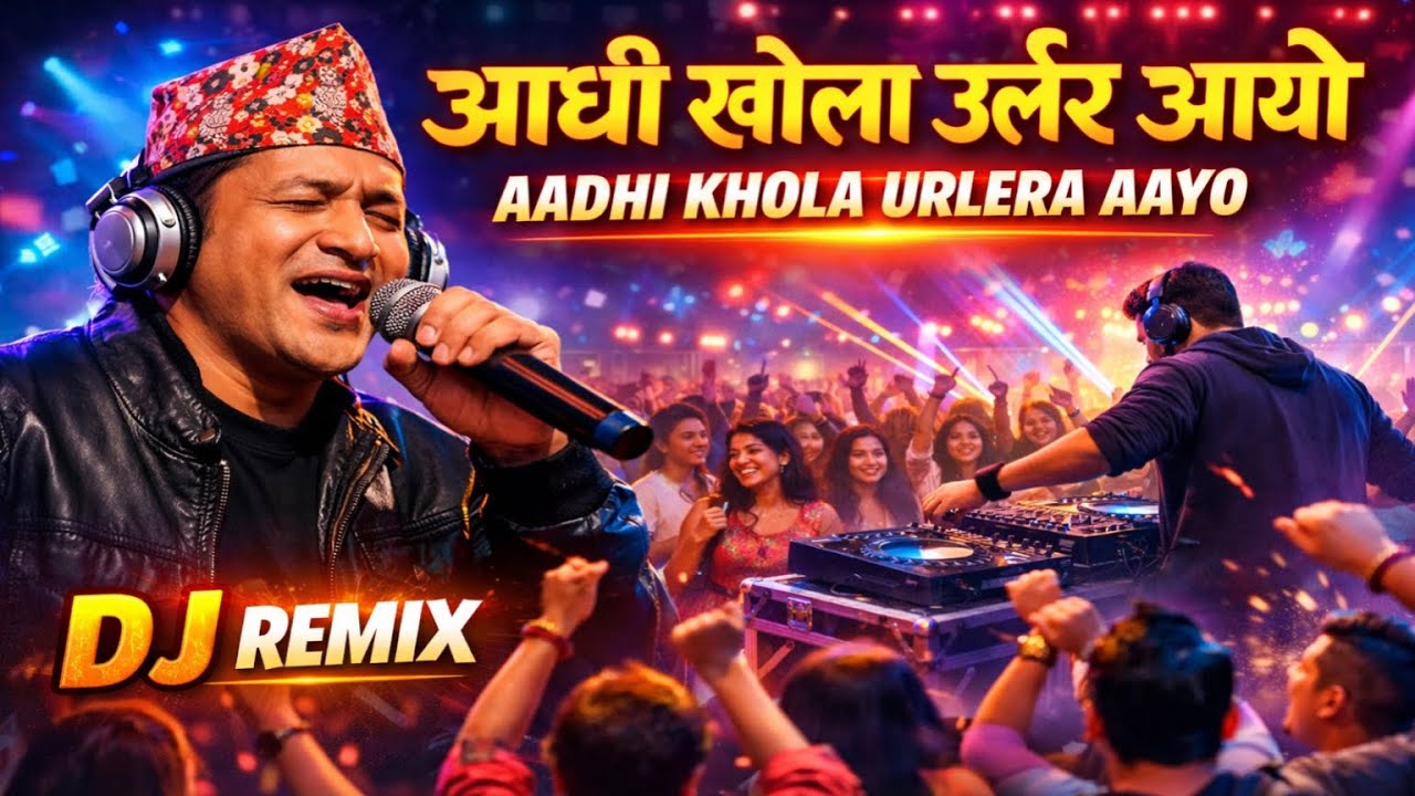 आधी खोला उर्लेर आयो || DJ Remix Rock Song ||  New Nepali Song 2026 || Ai Nepali Song