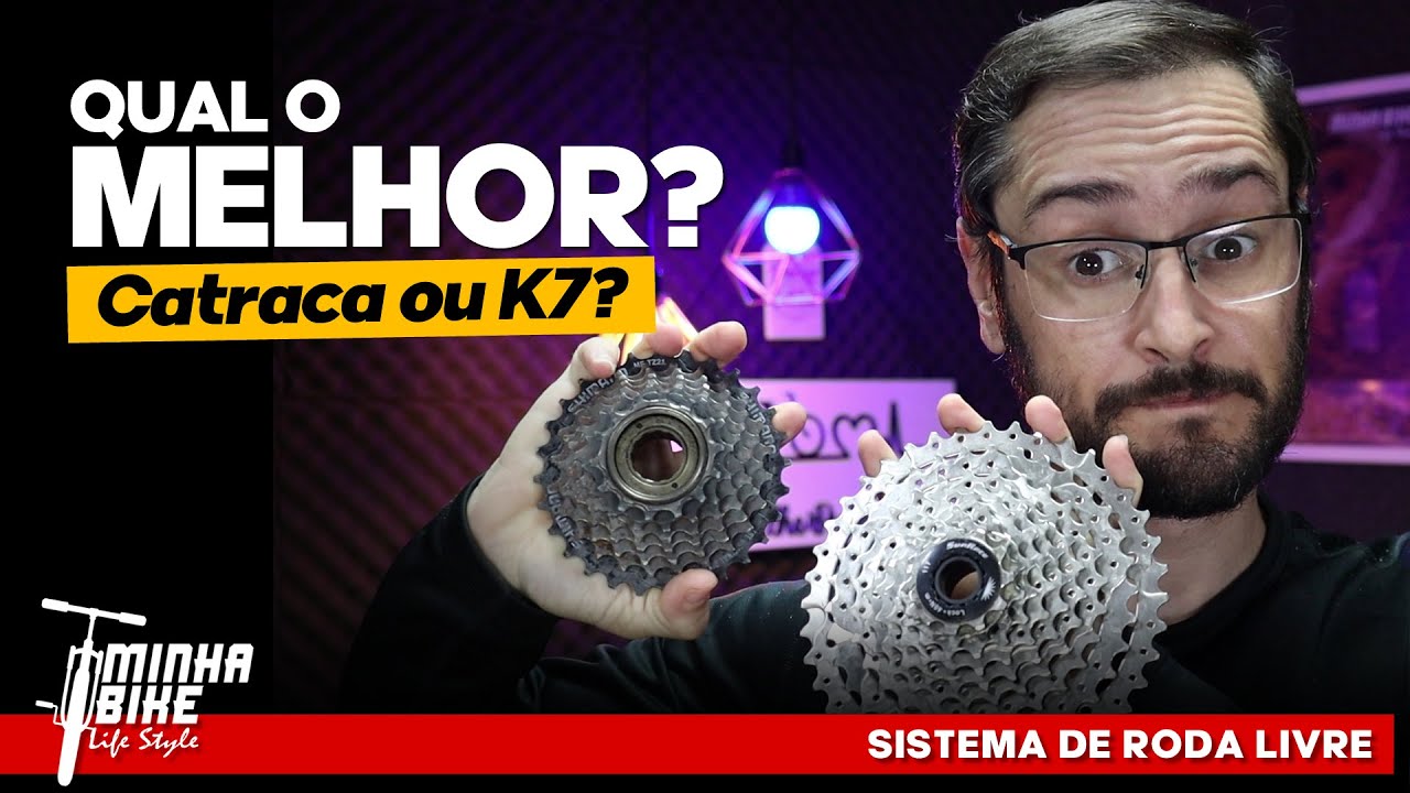 DIFERENÇA DE CATRACA E CASSETE NA BIKE | QUAL É MELHOR? - Minha Bike Life Style