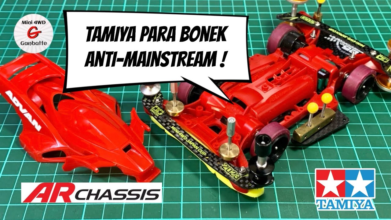 [ミニ四駆] TAMIYA | AR Chassis | Best Setup for Indonesia Damper Class
