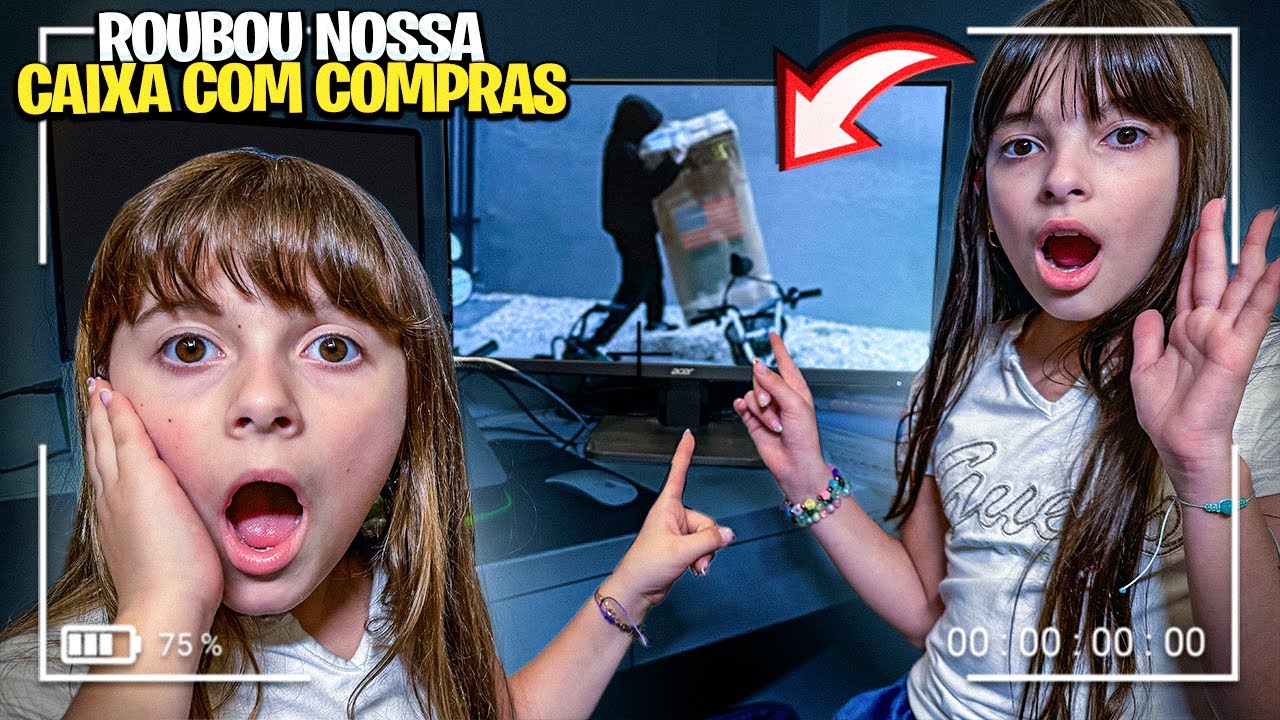 O ESTRANHO ROUBOU NOSSA CAIXA COM COMPRAS DOS ESTADOS UNIDOS - CAIXA 4