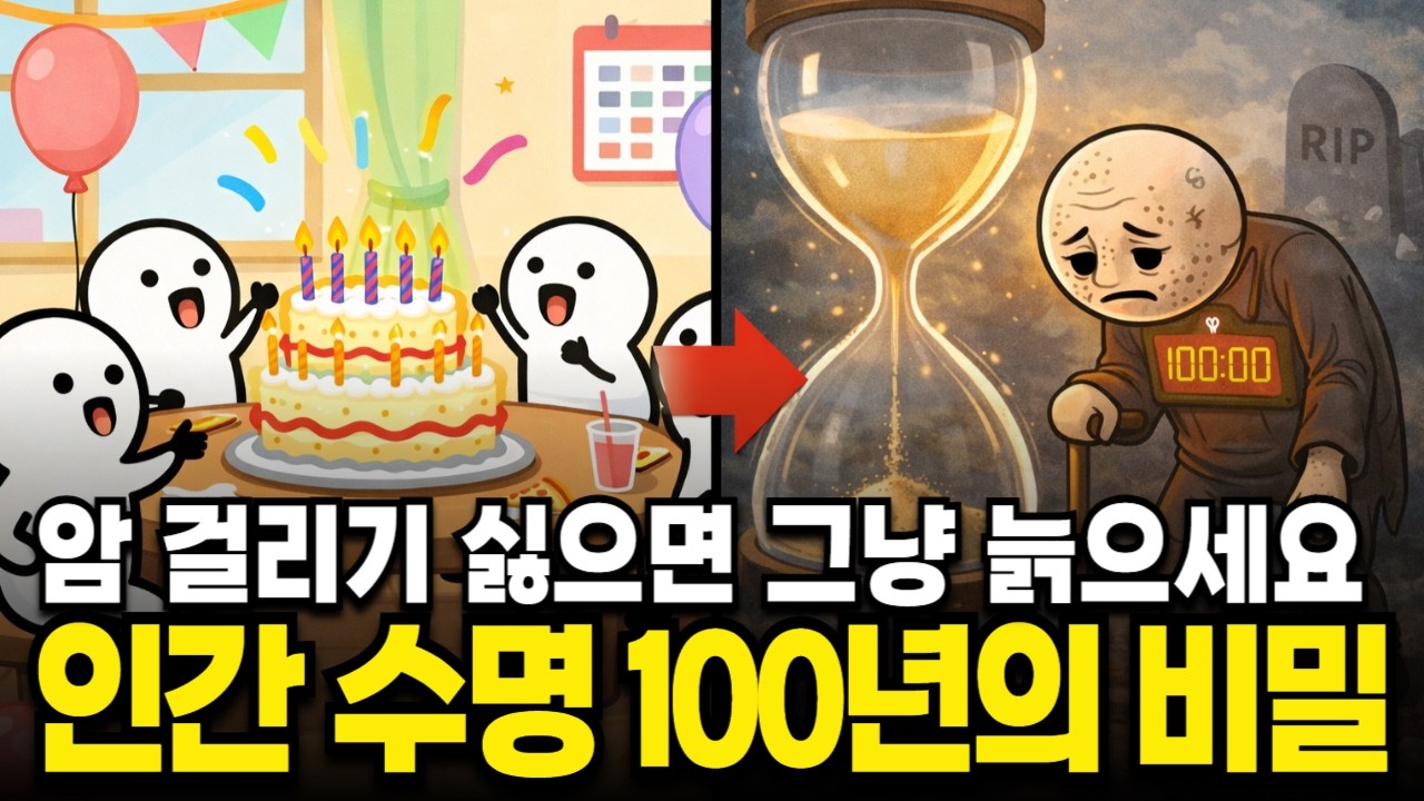 불멸이 불가능한 이유 | 인간은 왜 100년밖에 못 살까? 100년이라는 벽을 넘지 못하는이유