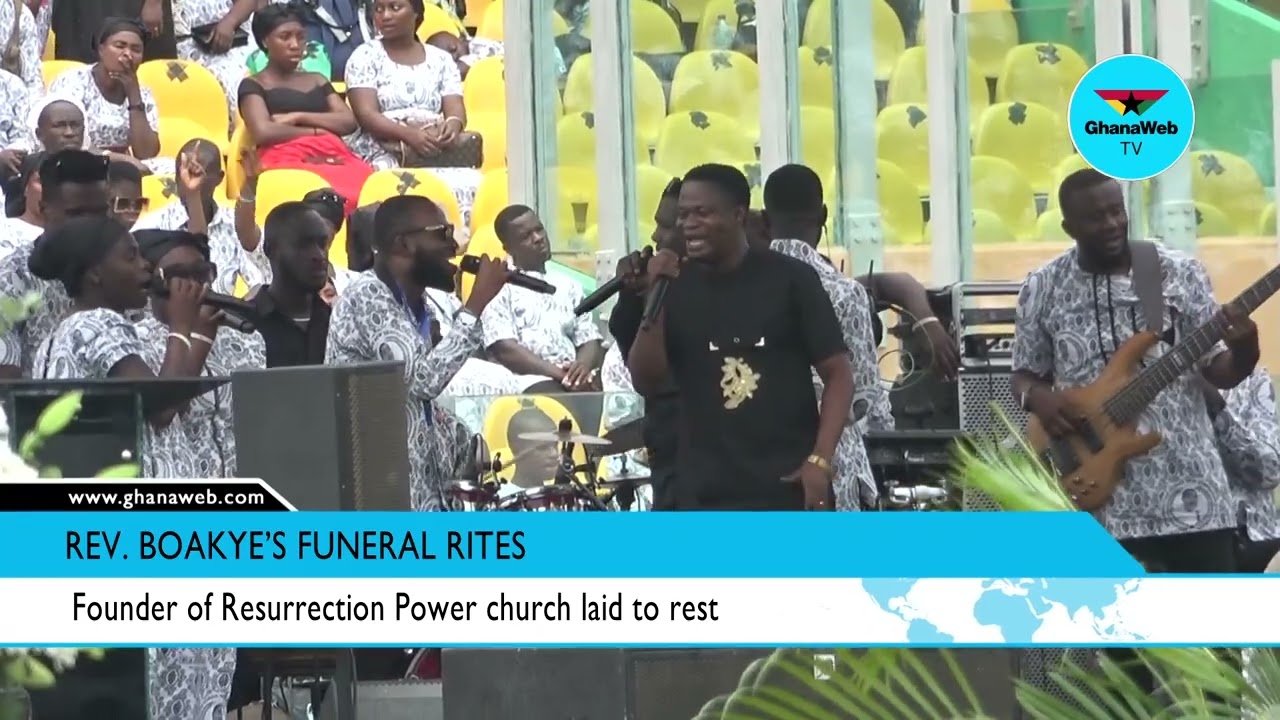 Highlights from Rev  Anthony Kwadwo Boakye’s funeral